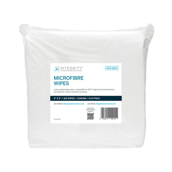 Microfibre dry wipes