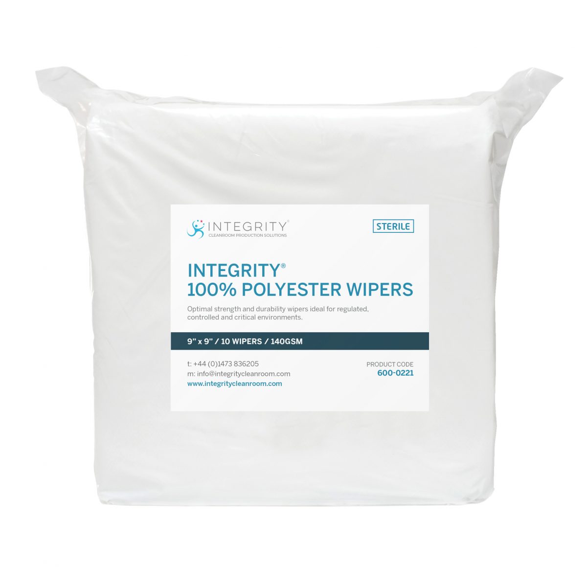 Polyester Wipes 9''x9'' - Integrity