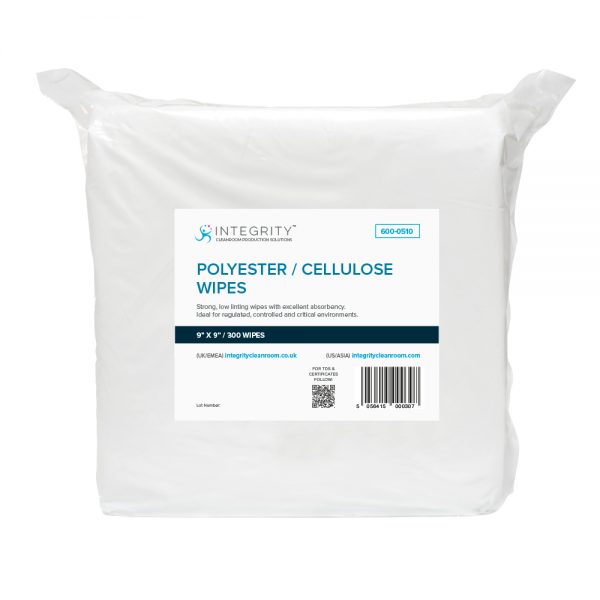 Polyester Cellulose Wipes - Integrity