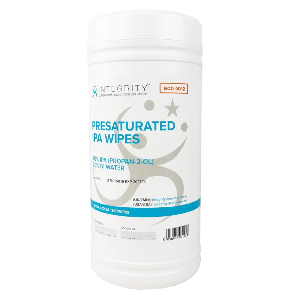 Isopropanol Wipes IPA wipes. 70 alcohol isopropyl wipes