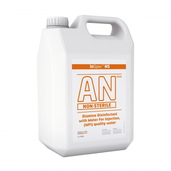 InSpec AN non sterile 5 litre carton - Integrity