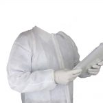 Visitor Lab Coat - Details - Small - Integrity Cleanroom