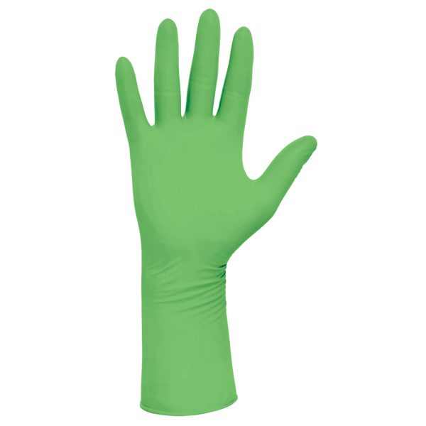 Green Nitrile gloves