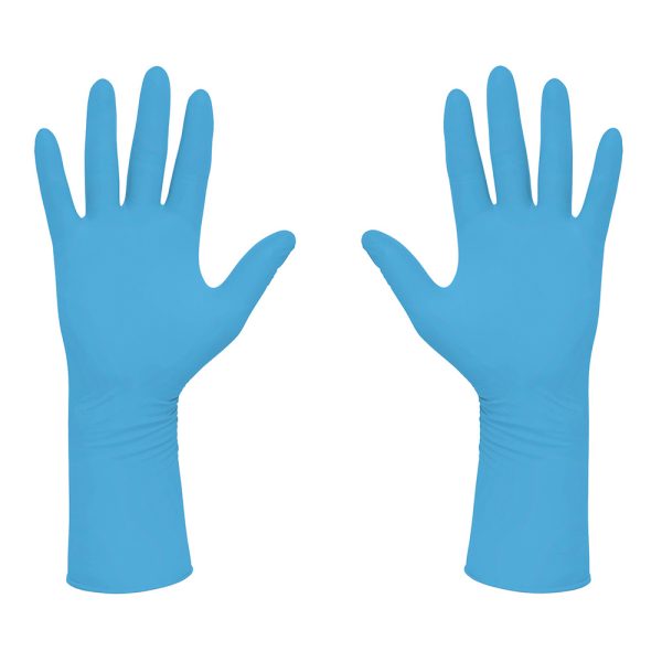 Blue Nitrile gloves