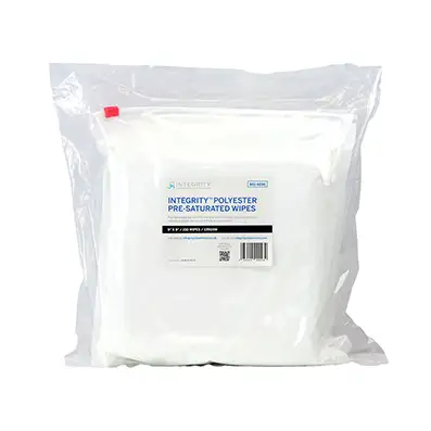 Pre-saturated IPA pack wipes